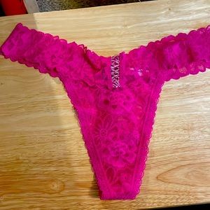 Brand new pink thong